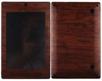 Skinomi Dark Wood Full Body Skin Compatible with PanDigital Planet (Screen Shield not Included)(Full Coverage) TechSkin Anti-Bubble Film