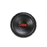 Crunch 600W 12" PZX Series Dual 4 Ohm 88 dB Voice Coil Car Subwoofer | PZX12D4