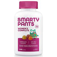 Smarty Pants Women's Complete Multivitamin Dietary Supplement Netcount (240 Gummies ),, 240Count