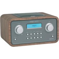 Tangent QUATTRO Wifi Wireless Internet Clock Radio - Walnut