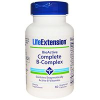 Life Extension, BioActive Complete B-Complex, 60 Veggie Caps - 2pc