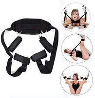 Strap Kit Set Bundling Device for Couples Have Fun, Black Nylon