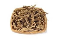 Ginseng Roots with Tea Tray 3 Year Old Roots for Soups and Teas - Assorted Sizes - 8 oz