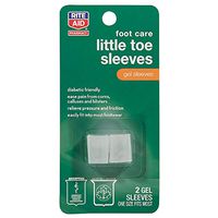 Rite Aid Foot Care Little Toe Sleeves - 2 ct