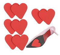 Shoe Grips Anti-Slip Stick Pads Protector 4 Pairs Premium Self-Adhesive Rubber high Heeled Sole Pad Stickers