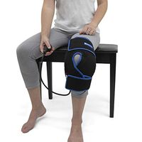 Cold Therapy Knee Ice Wrap with Compression and Extra Ice Gel Pack - Essential Kit for Knee Pain Relief and Post Surgery Recovery by SimplyJnJ