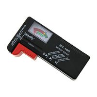 Portable Battery Tester Easy-to-Read Pointer Volt Checker Voltage Meter for 9V 1.5V and AA AAA and Button Cell Battery