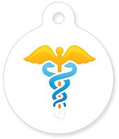 Medical ID - Aspergers - Caduceus Symbol