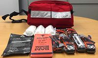 Active Shooter Deluxe Trauma Kit - OTS - Hawkespack K617-028