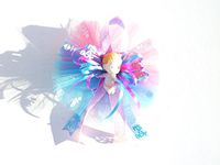 Gender Reveal Party It's Boy or Girl Baby Shower Themed Corsage for Grandma ,Aunt or Host ( Pink and Blue)
