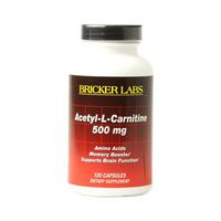 Bricker Labs Acetyl L-Carnitine, 120 Count