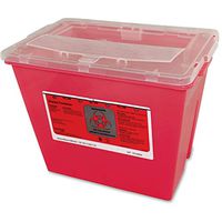 Container,Sharps, 2GAL,RED