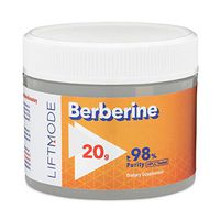 LiftMode Beberine HCL Extract Powder Supplement - Promotes Heart Health, Metabolism & Reduces Inflammation | Vegetarian, Vegan, Non-GMO, Gluten Free - 20 Grams (40 Servings)