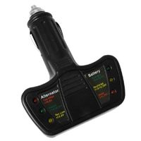 New Easy Quick Battery Alternator Tester 12v 12 Volt System LED Cars Trucks