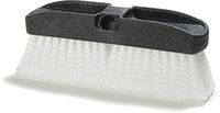 Carlisle 36123000 Plastic Acid Wash Brush with Tapered And Threaded Handle, Black, 10" (Pack of 12)