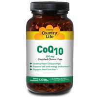 COUNTRY LIFE VITAMINS CO Q10,100MG, 120 SGEL