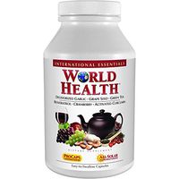 Andrew Lessman World Health 60 Capsules – 14 Standardized Extracts and Concentrates from Scientifically Established Protective and Beneficial Phytonutrients. Powerful Anti-oxidants. No Additives