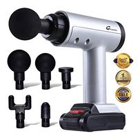 Cowvie Muscle Massage Gun Handheld Cordless Powerful Deep Tissue Fitness Tool Gym Office Home Release Health Vybe Device