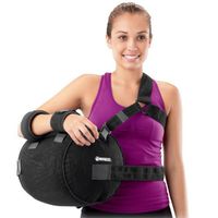 BREG '01851 Immobilizer, Orthopedic, Universal Right/Left Shoulder with Shoulder, Abduction Pillow for Large Rotator Cuff Repairs Latex-Free