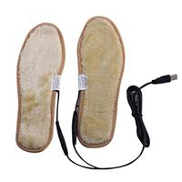 MEIYIN Electric USB Plug Heated Shoes Insoles Plush Film Heater Warm Socks Pads Foot Heated Insoles