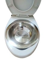 [Feel Soon Retail] Stainless Sitz Bath Maternity Hemorrhoids Lower Abdominal Coldness Diseases (300g)