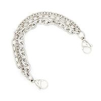 Stainless Steel Triple Strand Medical Id Replacement Bracelet