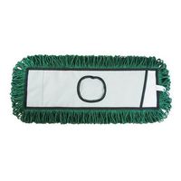O'Dell Mop & Broom Spun Loop Dry Dust Pad Green, 18" Length x 5" Width, Microfiber | 1 Each