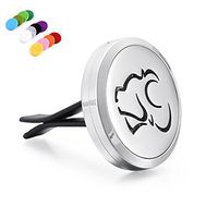 constantlife Premium Quality Car Perfume Locket with Rubber Clip Essential Oild Diffuser Locket Aroma Jewelry (17)