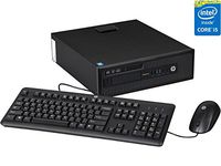 HP EliteDesk 800 G1 Small Form Desktop Computer Tower PC (Intel Quad Core i7-4770, 16GB Ram, 240GB Solid State SSD, WiFi) Win 10 Pro (Certified Refurbished) Dual Monitor Support HDMI + VGA
