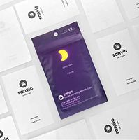 Sleep Strips Mouth Tape by SANVIC, Made in USA. Better Nose Breathing with Reduce Mouth Breathing, Improve Sleeping and Instant Snoring Relief. Surgical-Grade Gentle Tape, ziplock Bag Easy Storage