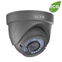 LTS Platinum 2MP 1080p Eyeball IR LED Turret HD-TVI Camera: 2.8-12mm, Black, IP66, 12v DC, 130 ft Infrared, UTC/OSD, 3yr