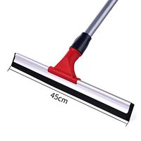 Shower Squeegee, Telescopic Shaft Floor Water Squeegee, for Cleaning Windows for Floor, Shower, Wall, Car and Windows 45cm
