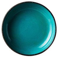 AXZHYX Bowl European Ceramic Bowl Soup Bowl Creative Split Salad Bowl Shallow Mouth Dish Bowl Bowl Salad Bowl Mixing Bowl Home Hotel Tableware Home Noodles Boiled Fish Soup Bowl