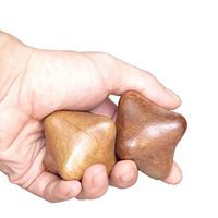 2 Pcs Massage Therapy Hand Palm Reflexology Relaxation Wood Wooden Star Tool by Team-Management