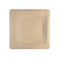 World Centric's Compostable Plant Fiber 7 inch Square Plates (Package of 200)