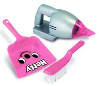 CASDON Hetty Hoover Hand Held Dustpan Brush Vacuum Playet 3+