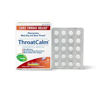 Boiron Throatcalm Tablets for Sore Throat Relief, 60 Count (Pack of 1)