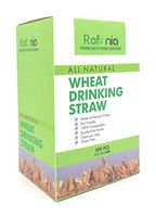 Refonia All Natural Compostable Wheat Drinking Straws for Cocktail and Bars - 5.5 inch - 500 count - Bulk Heavy Duty for Business - Biodegradable, Gluten/BPA Free, Disposable - Alternative to Paper