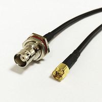 SMA male to BNC female RF cable assembly adapter RG58 20inch 50cm high quality Good Quality Fast USA Shipping