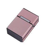 FIRERO Metal Cigarette Storage Case Aluminum Smoking Cigarettes Cigar Tobacco Holder Pocket Box