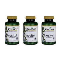 Swanson Inositol 650 mg 100 Caps 3 Pack