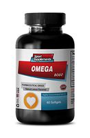 Omega 3 Fish Oil - Omega 8060 - Fish Oil to Improve Heart Health and Brain Function (1 Bottle,60 Softgels)