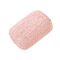 Contact Lens Case Solution Lenses Holders Box Travel Kit - Pink Lace