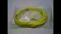 "TURCK PKG 4M-5 Cordset, M8 Pico, Female Straight, 4 Wire, Single End, 5 Meters, PVC, Yellow"