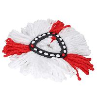 Head Rotating Mop,Household Washable Cleaning Rotating Mop Head Replacement Part Fit for o-Cedar Mop (1pcs)