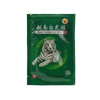 32pcs Vietnam White Tiger Balm Pain Relief Plaster Meridians Rheumatoid Arthritis Lumbar Spondylosis Pain Relieving Health Care (Pack of 4)