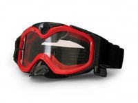 The Liquid Image XSC Impact Series HD 365R MX Goggle with Integrated True POV HD Video Camera with 1.5x Optical Zoom and 1-Inch LCD Screen - Red