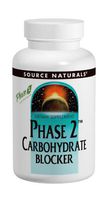 SOURCE NATURALS Phase 2 Carbohydrate Blocker 500 Mg Wafer, 120 Count