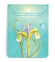 Tree-Free Greetings Pocket Pad, 128 Pages with Sewn Binding, Recycled, 3.5 x 4.5 Inches, We Make a Living, Multi Color (74066)