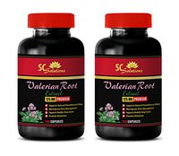 Lower Blood Pressure Naturally - Valerian Root - Premium Extract 125MG - Valerian Now - 2 Bottles (200 Capsules)